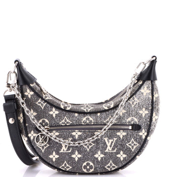 Louis Vuitton Loop Handbag Monogram Jacquard Denim