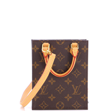 Louis Vuitton Petit Sac Plat Bag Monogram Canvas