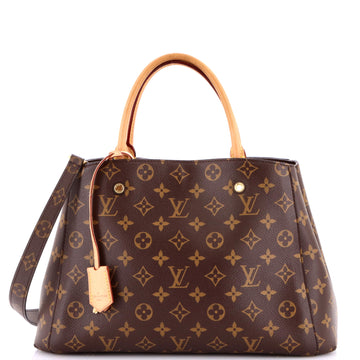Louis Vuitton Montaigne Handbag Monogram Canvas MM