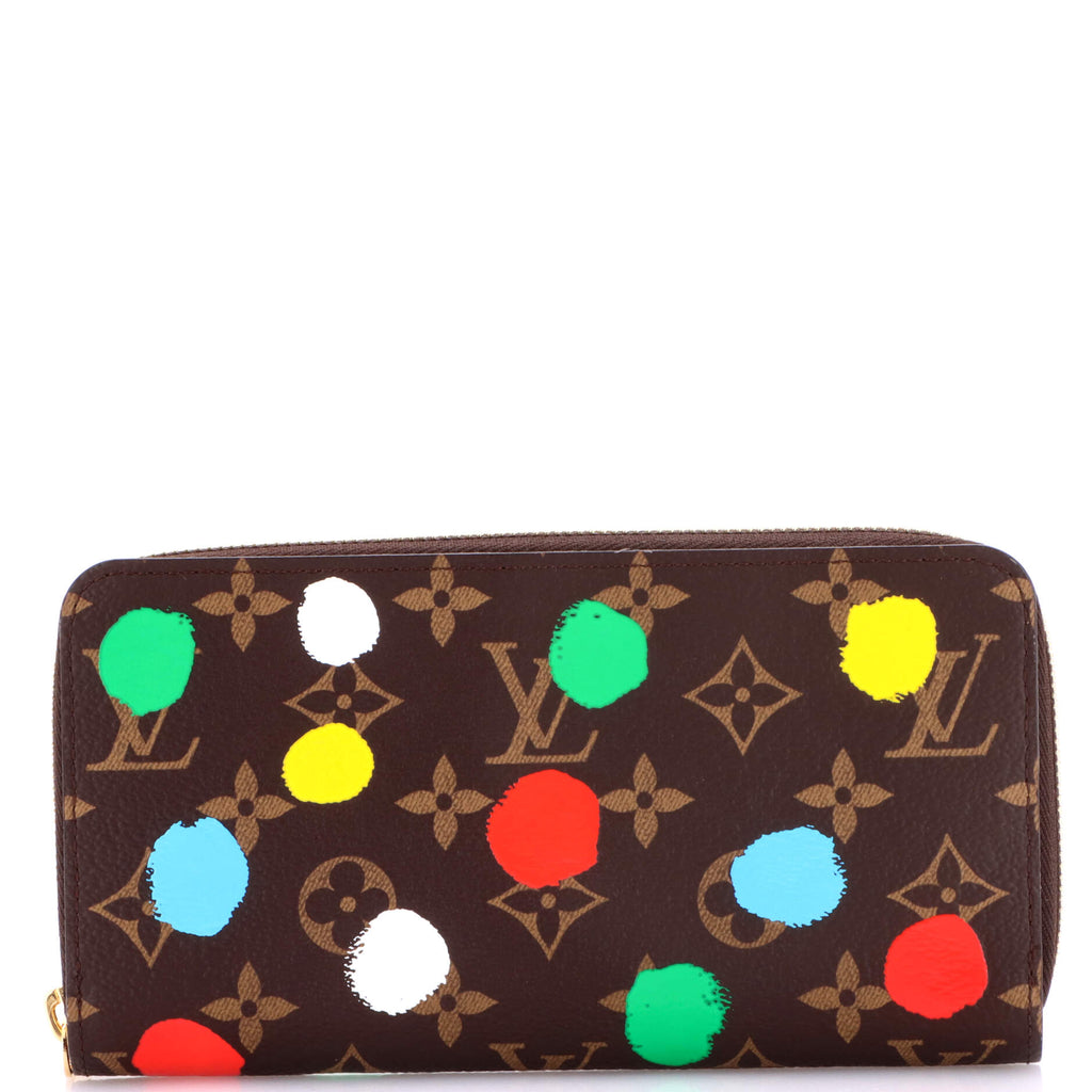 Louis Vuitton Zippy Wallet Yayoi Kusama Painted Dots Monogram