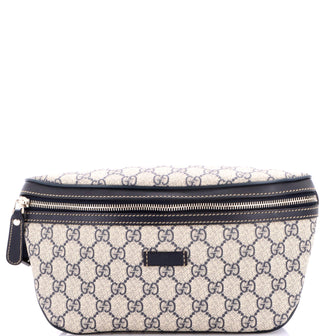 Gucci Belt Bag GG Coated Canvas with Leather Small