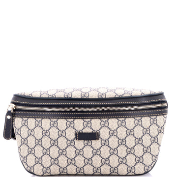 Gucci Belt Bag GG Coated Canvas with Leather Small