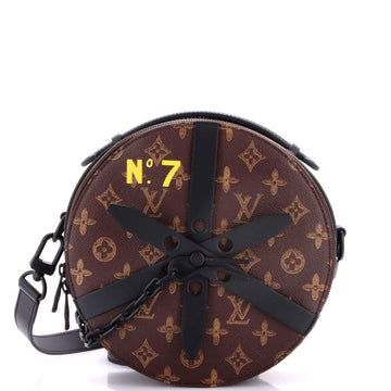 Louis Vuitton Wheel Box Bag No.7 Trunk L'Oeil Vintage Monogram Canvas