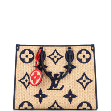Louis Vuitton OnTheGo Tote Monogram Giant Raffia MM