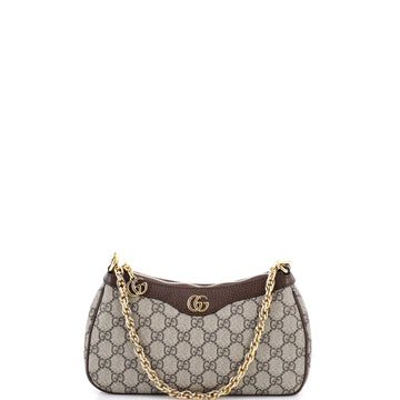 Gucci Ophidia Charm Shoulder Bag GG Coated Canvas Small