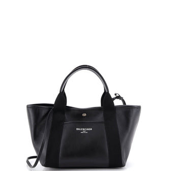 Balenciaga Biarritz Tote Bag Leather Small