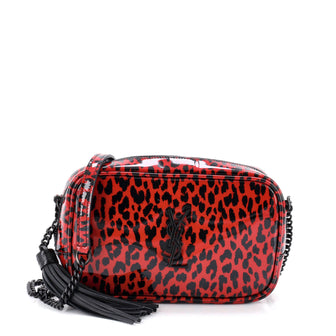 Saint Laurent Lou Camera Bag Printed Patent Mini