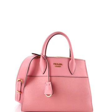 Prada Paradigme Tote Saffiano with City Calf Small