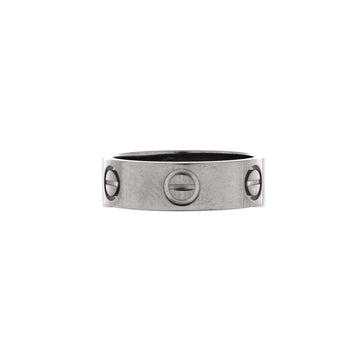 Cartier Love Band Ring 18K White Gold