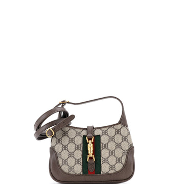 Balenciaga x Gucci The Hacker Project Jackie 1961 Hobo BB Coated Canvas Mini