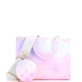 Louis Vuitton OnTheGo Tote Spring in the City Monogram Giant Canvas PM