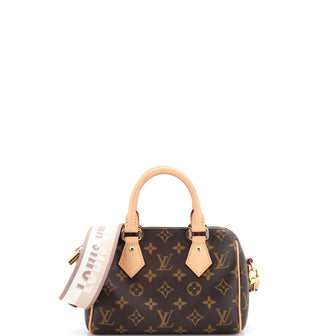 Louis Vuitton Speedy Bandouliere Bag Monogram Canvas 20