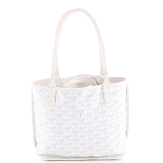 Goyard Anjou Reversible Tote Coated Canvas Mini