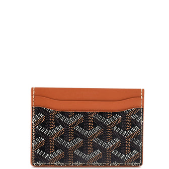 Goyard Saint Sulpice Card Holder Coated Canvas