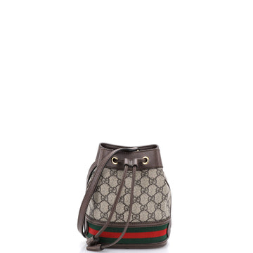 Gucci Ophidia Bucket Bag GG Coated Canvas Mini