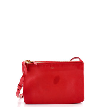 Celine Trio Crossbody Bag Leather Small