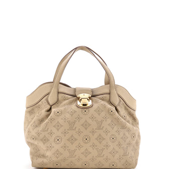 Louis Vuitton Cirrus Handbag Mahina Leather PM