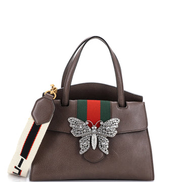 Gucci Totem Top Handle Bag Leather Medium
