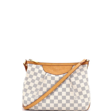 Louis Vuitton Siracusa Handbag Damier PM