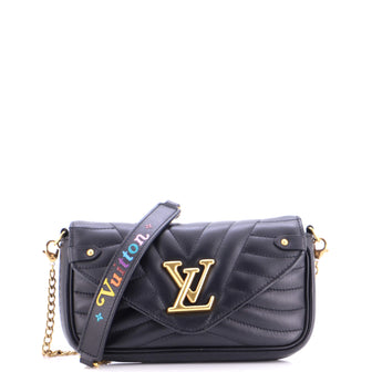 Louis Vuitton New Wave Chain Pochette Quilted Leather