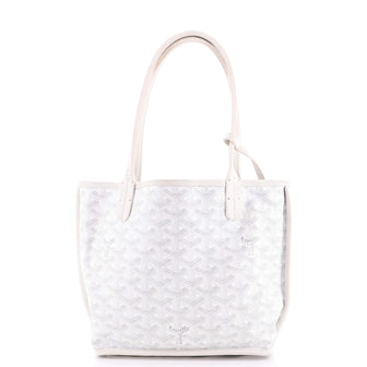 Goyard Anjou Reversible Tote Coated Canvas Mini