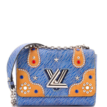 Louis Vuitton Twist Handbag Studded Epi Leather	 MM