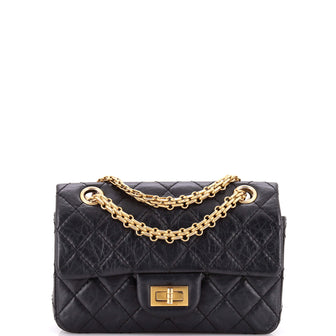 Chanel Reissue 2.55 Flap Bag Quilted Aged Calfskin 224