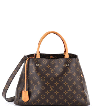 Louis Vuitton Montaigne Handbag Monogram Canvas MM