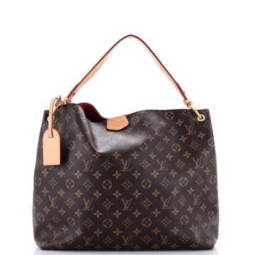 Louis Vuitton Graceful Handbag Monogram Canvas MM