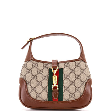 Gucci Jackie 1961 Hobo GG Coated Canvas Mini