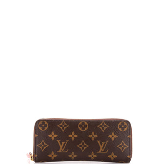 Louis Vuitton Clemence Wallet Monogram Canvas