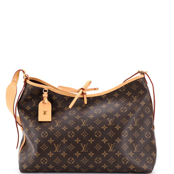 Louis Vuitton CarryAll Hobo Monogram Canvas MM