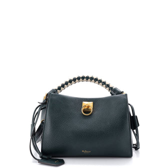 Mulberry Iris Shoulder Bag Leather with Braided Detail Small