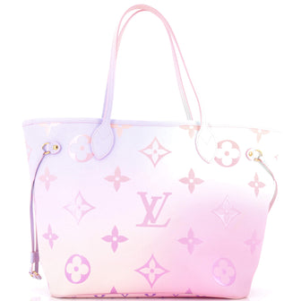 Louis Vuitton Neverfull NM Tote Spring in the City Monogram Giant Canvas MM