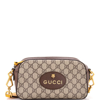 Gucci Neo Vintage Camera Messenger Bag GG Coated Canvas