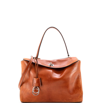 Balenciaga Rodeo Shoulder Bag Leather Medium