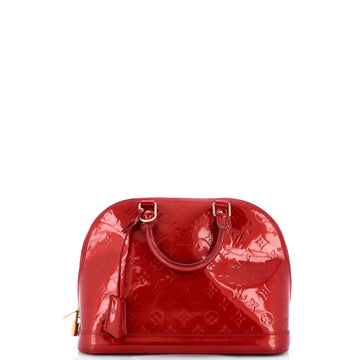 Louis Vuitton Alma Handbag Monogram Vernis PM