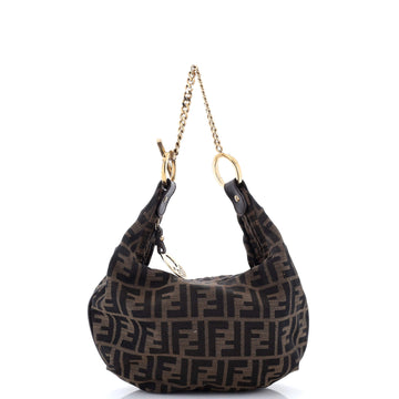 Fendi Chef Chain Hobo Zucca Canvas Mini