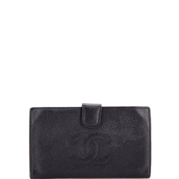 Chanel Timeless CC French Wallet Caviar Long