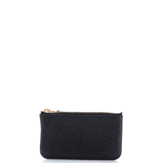 Louis Vuitton Zip Key Pouch Monogram Empreinte Leather