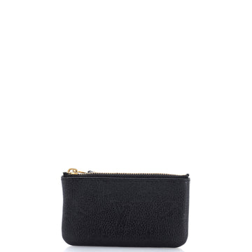 Louis Vuitton Zip Key Pouch Monogram Empreinte Leather