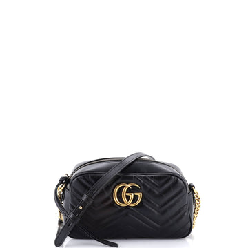 Gucci GG Marmont Shoulder Bag Matelasse Leather Small