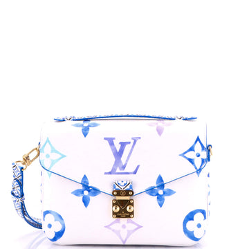 Louis Vuitton Pochette Metis By The Pool Monogram Watercolor Giant MM