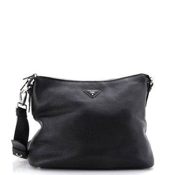 Prada Flat Messenger Bag Vitello Daino Medium
