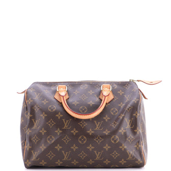 Louis Vuitton Speedy Handbag Monogram Canvas 30