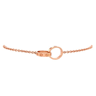Cartier Love Interlocking Bracelet 18K Rose Gold