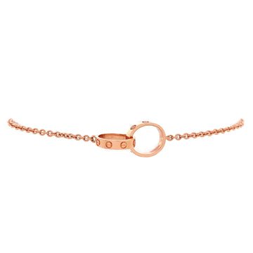 Cartier Love Interlocking Bracelet 18K Rose Gold