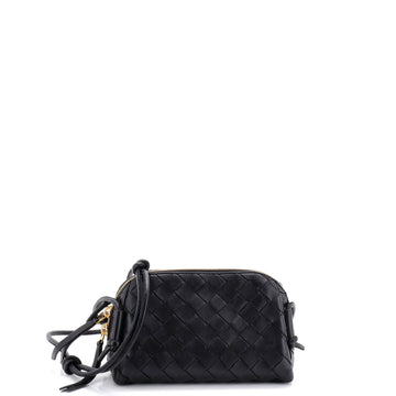 Bottega Veneta Concert Crossbody Pouch Intrecciato Nappa Mini