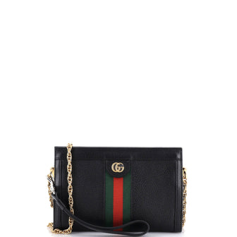 Gucci Ophidia Chain Shoulder Bag Leather Small