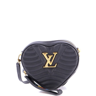 Louis Vuitton New Wave Heart Crossbody Bag Quilted Leather
